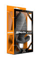 T330554 Анальная пробка с вибрацией 3 в 1 SPARK THROTTLE AV-01 CARBON FIBER