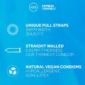 Без латексные ультратонкие презервативы EXS - Pull Non-Latex Condom, №72