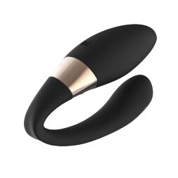 Вибратор для пар с 2 моторами и дистанционным управлением LELO Tiani Duo Black