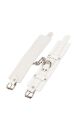 Оковы Leather Dominant Leg Cuffs, White