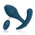 Масажер простати Every Night Toys Miah з дистанційним керуванням, синій, 10 режимів вібрації