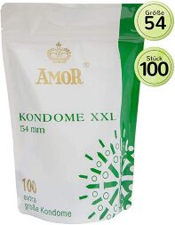 Презервативи - Amor XXL, 100 шт. (10.2026)