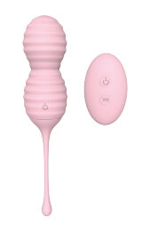 Вагинальные шарики с дистанционным пультом PLEASURE BALLS&amp;EGGS BEEHIVE PINK
