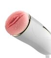 Мастурбатор с вибростимуляцией Boss Series - Vibrating Masturbation Cup USB 7 + Interactive Function, BS6300017