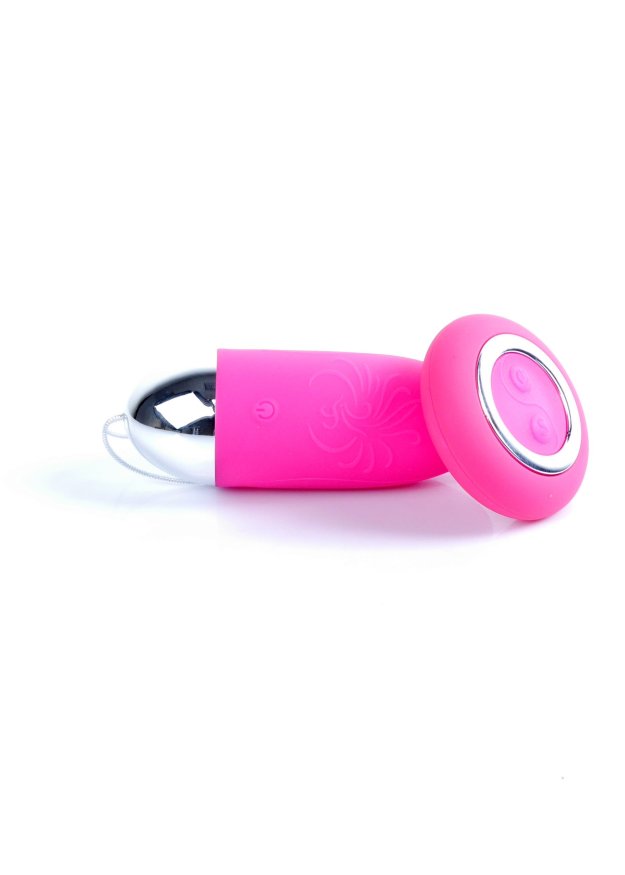 Віброяйце з пультом дистанційного керування - Remoted controller egg 0.3 USB Pink, BS2600108
