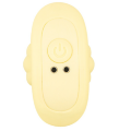 Анальная пробка с вибрацией Vibrating Mini Butt Plug Yellow