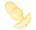 Анальная пробка с вибрацией Vibrating Mini Butt Plug Yellow