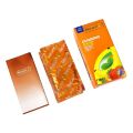 Презервативи Recare Color Fruit Flavour Condoms 12 шт, аромати: м'ята, банан, полуниця