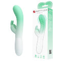Вибромассажер серии Pretty Love - CERBERUS Rabbit Vibrator Light green, BI-014795-A1B