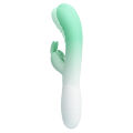 Вибромассажер серии Pretty Love - CERBERUS Rabbit Vibrator Light green, BI-014795-A1B