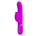 Пульсатор с клиторальным стимулятором серии Pretty Love - Gigi Purple 7 thumping functions 7 licking modes, BW-500035