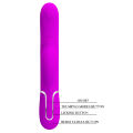 Пульсатор с клиторальным стимулятором серии Pretty Love - Gigi Purple 7 thumping functions 7 licking modes, BW-500035