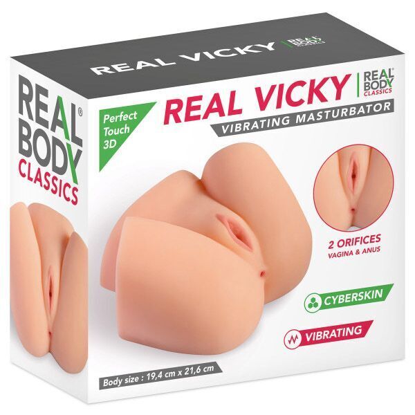 Мастурбатор Real Body  -  Real Vicky (мятая упаковка!!!)