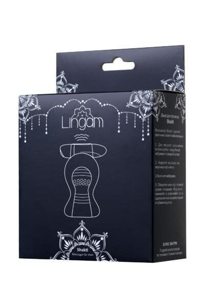Мастурбатор для головки Lingam By Toyfa Shakti, TPE, прозорий, 9 см