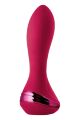 Надувная анальная пробка с вибрацией Dream Toys SPARKLING INFLATABLE ISABELLA