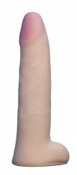 Насадка для страпона телесная EGZO Ciberskin NSTR20 ( 18 см х 3,6 см )