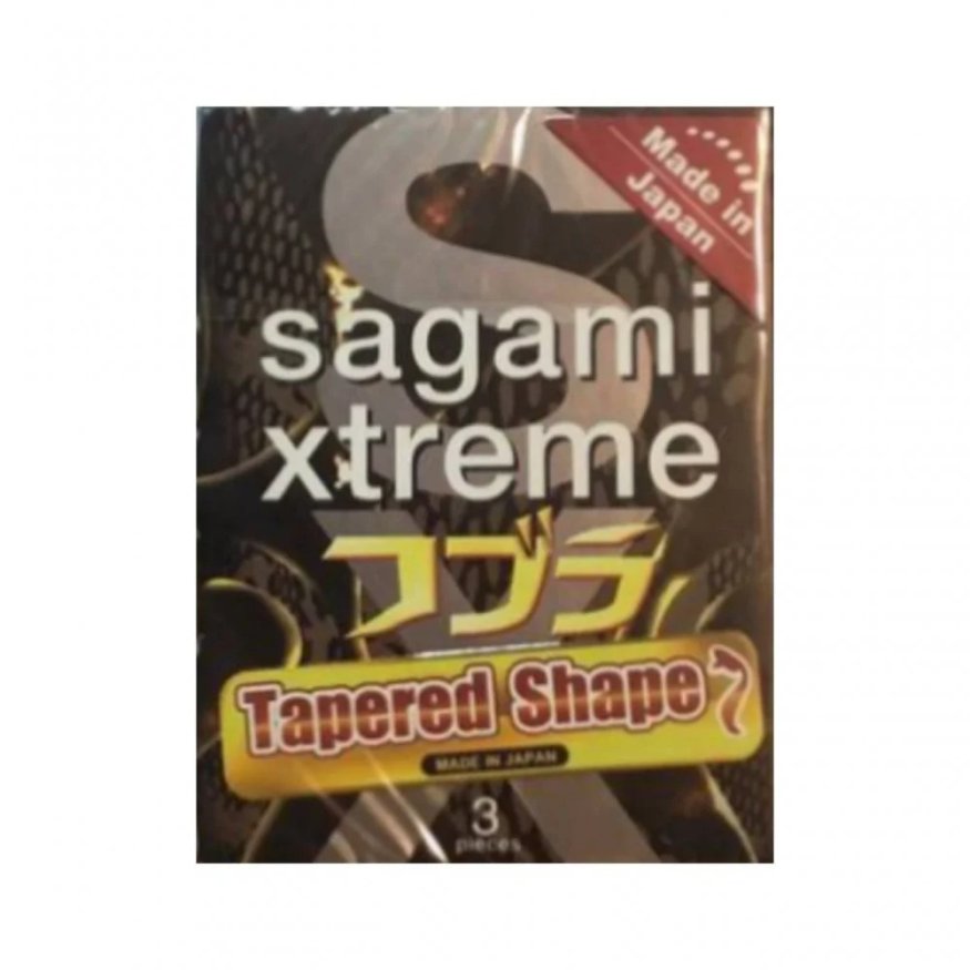 Супертонкі латексні презервативи Sagami Xtreme Cobra (ціна за упаковку, 3 шт.)
