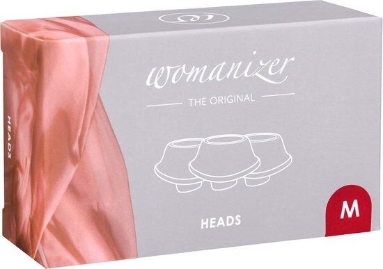 Набор насадок на Womanizer Premium и Classic красные, размер М