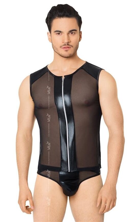 Комплект білизни - Shirt and Shorts 4606, black - M/L