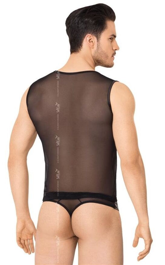 Комплект білизни - Shirt and Shorts 4606, black - M/L