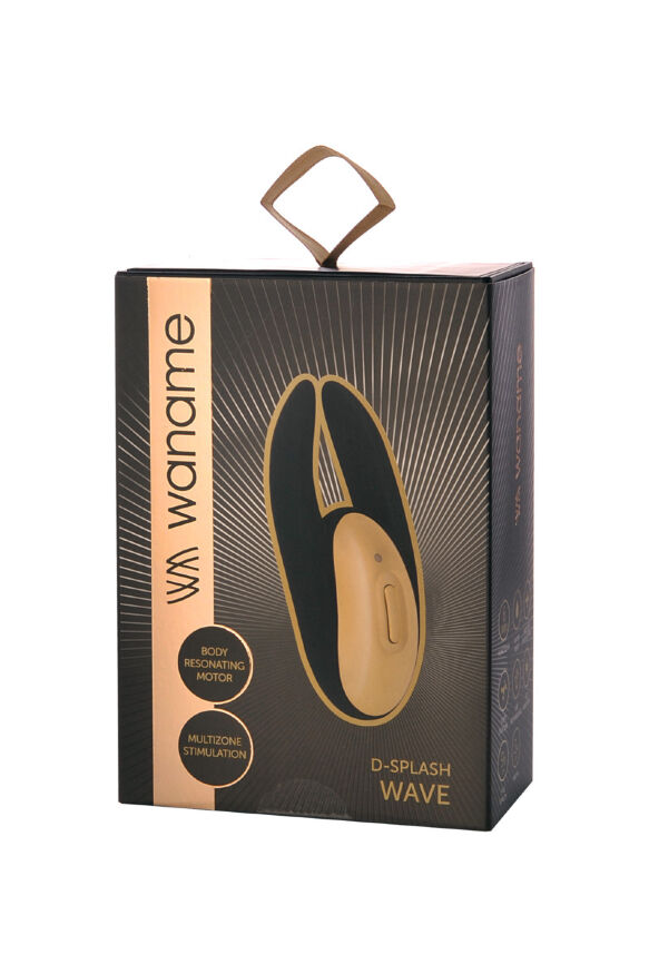 Вібратор Waname D-Splash Wave + збуджуючий гель, 50 мл