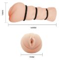 Мастурбатор-вагина Crazy Bull - Pocket Pussy 3D Vagina, BM-009154H