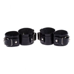 Фіксатор для зап'ястків та щиколоток Fixation Me Ankle Black