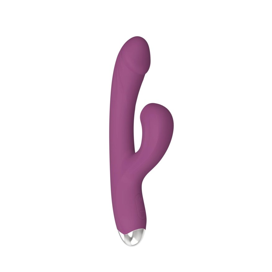 Розкішний вібратор для подвійної стимуляції.  - Dual Rabbit Vibrator Purple
