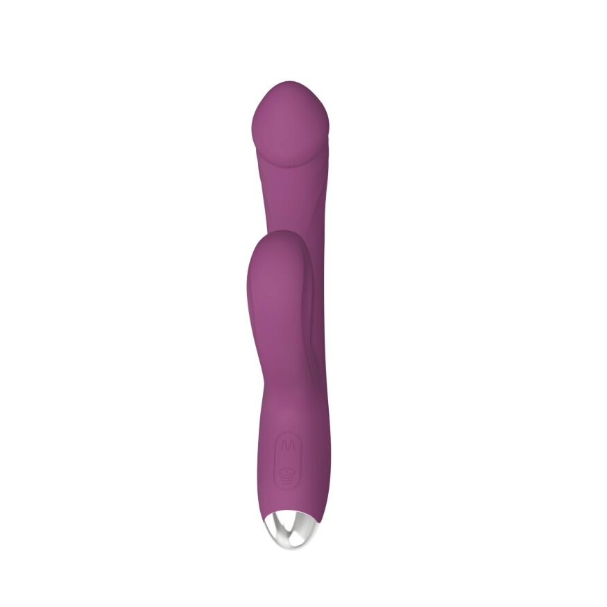 Розкішний вібратор для подвійної стимуляції.  - Dual Rabbit Vibrator Purple