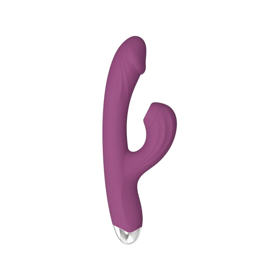 Розкішний вібратор для подвійної стимуляції.  - Dual Rabbit Vibrator Purple