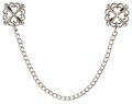 Вишукані затискачі для сосків Bad Kitty Nipple Jewellery