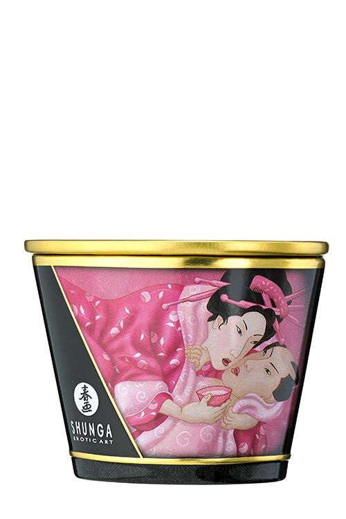 Свеча для массажа MASSAGE CANDLE ROSES, 170 мл