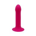 Дилдо з присоскою Adrien Lastic Hitsens 2 Pink, відмінно для страпона, макс діаметр 4 см, довжина 16