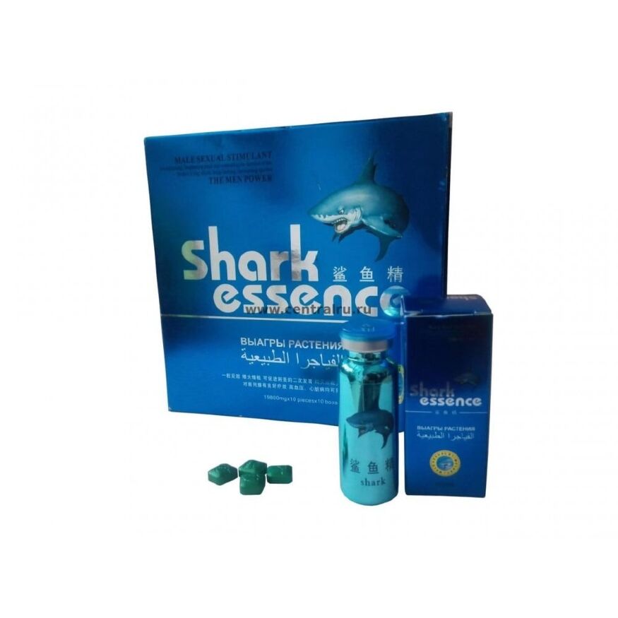 Таблетки Shark Essence (Акулий Экстракт) для сильной эрекции