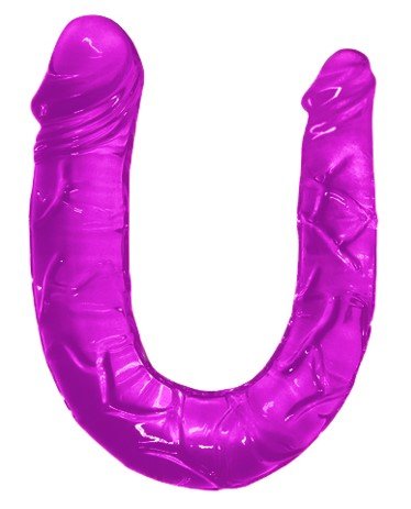 Двосторонній фалоімітатор - Double Dong Purple, 29,8 см