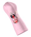 Мастурбатор с вибростимуляцией FOXSHOW Vibrating and Flashing Masturbation Cup Pink USB 7+7 Function, BS6300022