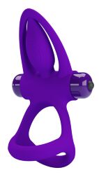 Ерекційне вібро кільце Pretty Love - Vibration Cock Ring, 10 vibration functions, BI-210306