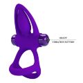 Эрекционное вибро кольцо Pretty Love - Vibration Cock Ring, 10 vibration functions, BI-210306
