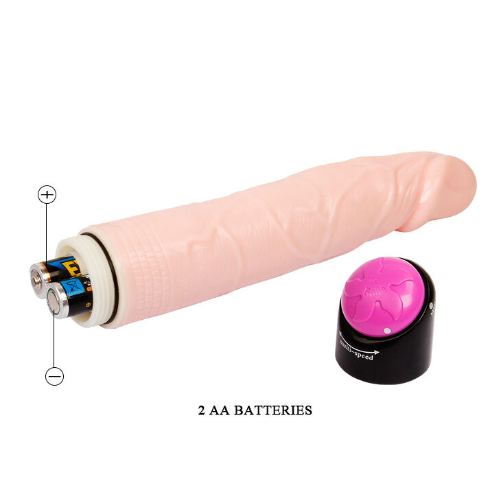 Вібратор - Colorful Sex Experience Flesh, 23,3 см