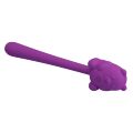 Маленький мишка с мощной вибрацией 2 в 1 CUTE BEAR, Flirting Stick, 7 vibration functions, Magnetic USB charging