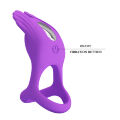 Эрекционное кольцо Pretty Love - Vibration Penis Ring SILAS Purple, BI-210318-1
