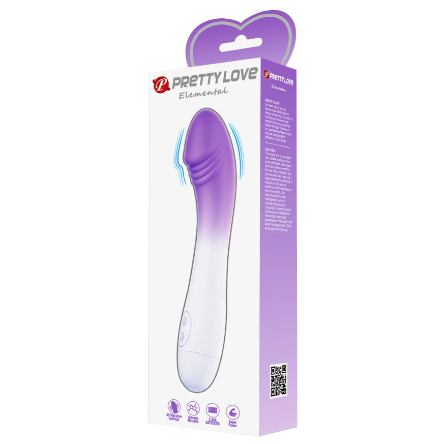 Вібромасажер для точки G Pretty Love - ELEMENTAL, BI-014812-A6