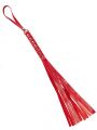 Флогер S&amp;M Fancy Leather Flower, Red