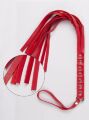 Флогер S&amp;M Fancy Leather Flower, Red