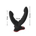 Подвійний фалоімітатор Fun Factory RYDE black