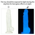 Гелевый фаллоимитатор светящийся в темноте - Lumino Play Dildo 8.5"