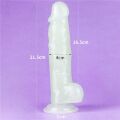 Гелевый фаллоимитатор светящийся в темноте - Lumino Play Dildo 8.5"