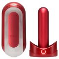 Эксклюзивный набор Мастурбатор с нагревом FLIP 0(ZERO) RED &amp; WARMER SET