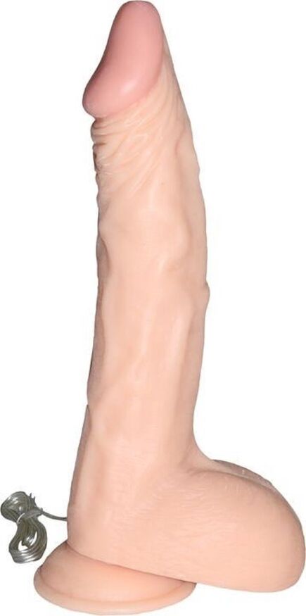 Большой фалос с вибрацией BIGSTUFF 11INCH, FLESH