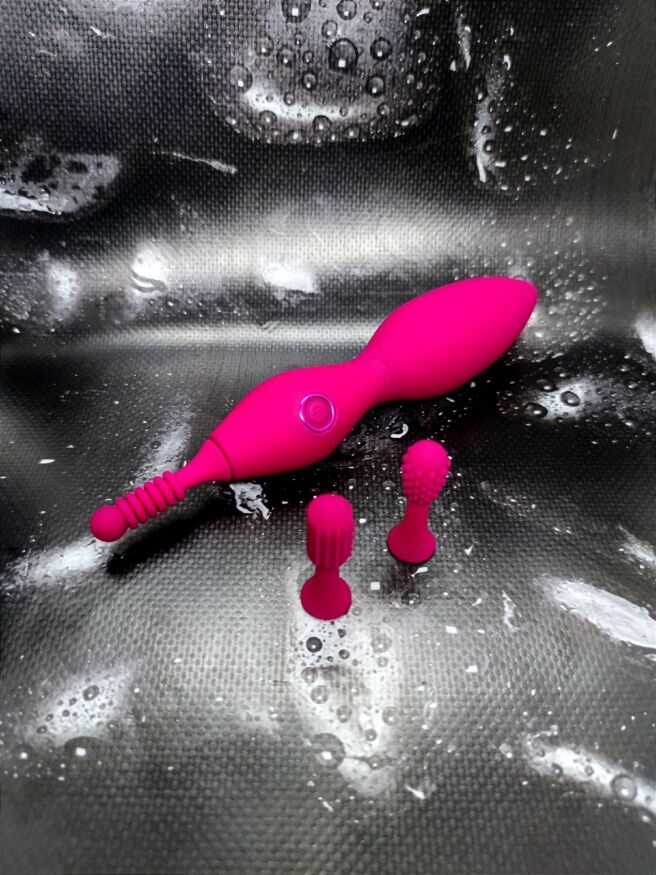 Вибратор для клитора с насадками Dream Toys SPARKLING VERONA